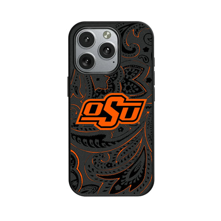 Oklahoma State University Cowboys Paisley MagSafe Compatible Phone Case for Apple iPhone