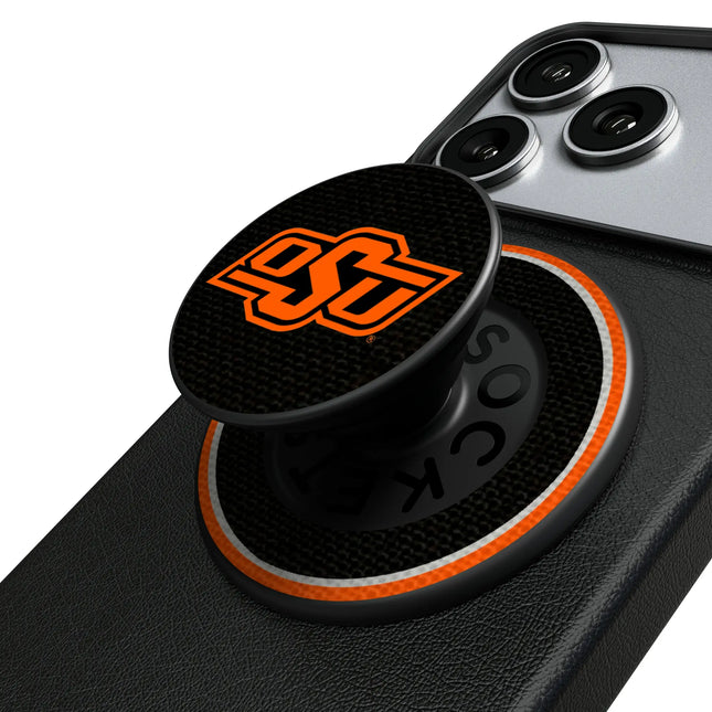 Oklahoma State University Cowboys Stripe PopSockets Magnetic Phone Grip and Stand