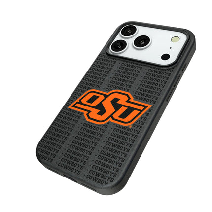 Oklahoma State University Cowboys Text Backdrop MagSafe Compatible Phone Case for Apple iPhone