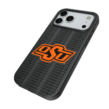 Oklahoma State University Cowboys Text Backdrop MagSafe Compatible Phone Case for Apple iPhone