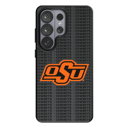 Oklahoma State University Cowboys Text Backdrop MagSafe Compatible Phone Case for Samsung Galaxy