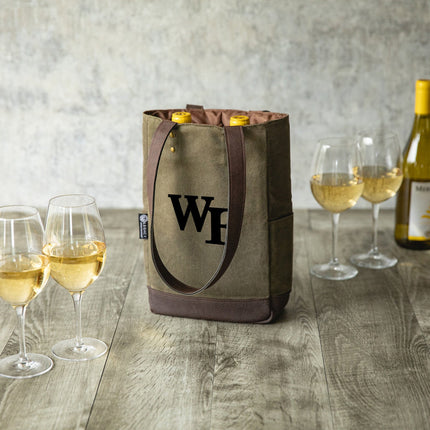 Wake Forest Demon Deacons - 2 Bottle Insulated Wine Cooler Bag