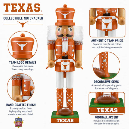 Texas Longhorns - Collectible Nutcracker