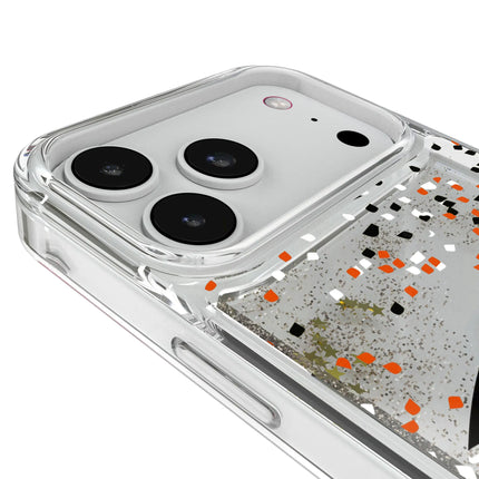 Oregon State University Beavers Confetti Glitter Phone Case for Apple iPhone