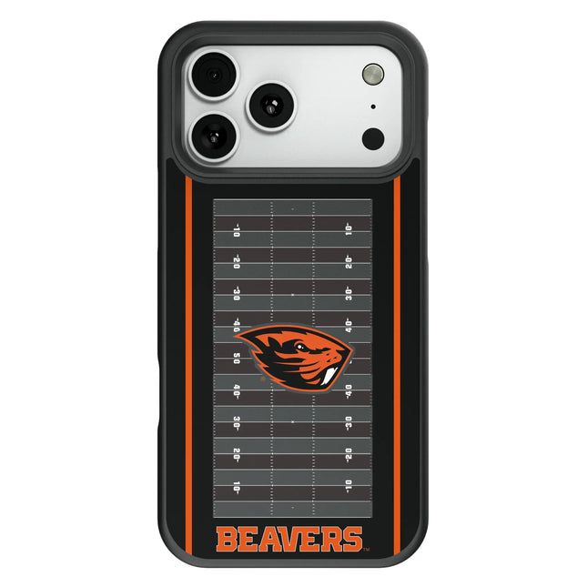 Oregon State University Beavers Field Bump Phone Case for Apple iPhone
