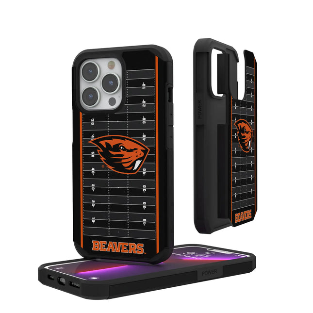 Oregon State University Beavers Field Rugged Phone Case for Apple iPhone