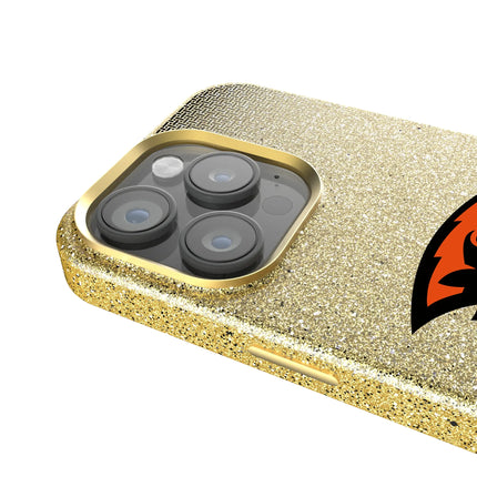 Oregon State University Beavers Linen Bling Phone Case for Apple iPhone