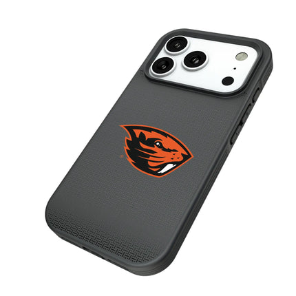 Oregon State University Beavers Linen Bump Phone Case for Apple iPhone