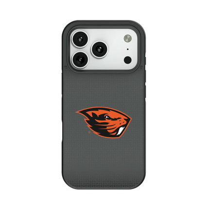 Oregon State University Beavers Linen Bump Phone Case for Apple iPhone