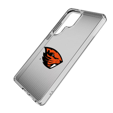 Oregon State University Beavers Linen Clear Phone Case for Samsung Galaxy