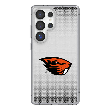 Oregon State University Beavers Linen Clear Phone Case for Samsung Galaxy