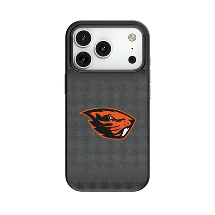 Oregon State University Beavers Linen MagSafe Compatible Phone Case for Apple iPhone