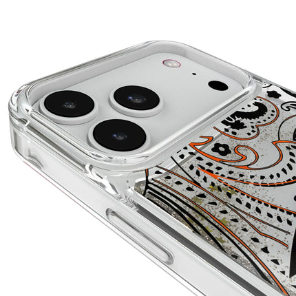 Oregon State University Beavers Paisley Glitter Phone Case for Apple iPhone