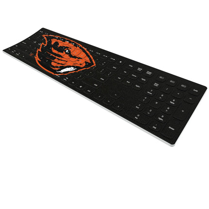 Oregon State University Beavers Solid Curved Wireless Keyboard
