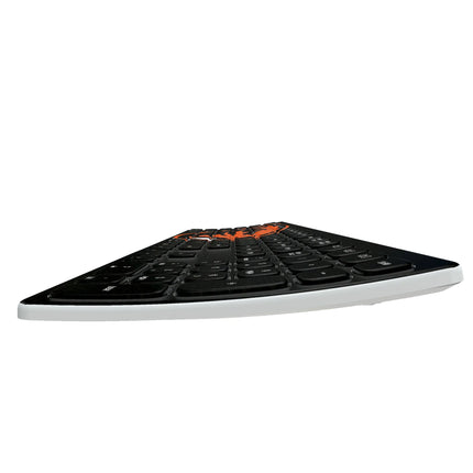 Oregon State University Beavers Solid Curved Wireless Keyboard