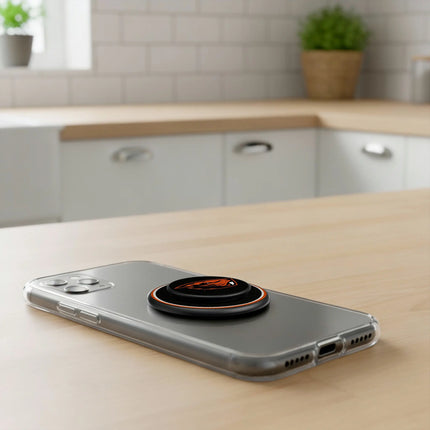 Oregon State University Beavers Stripe PopSockets Magnetic Phone Grip and Stand