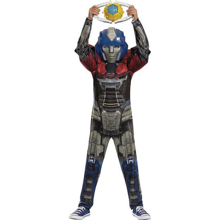 Kids Classic Muscle Transformers One Optimus Prime/Orion Pax Costume