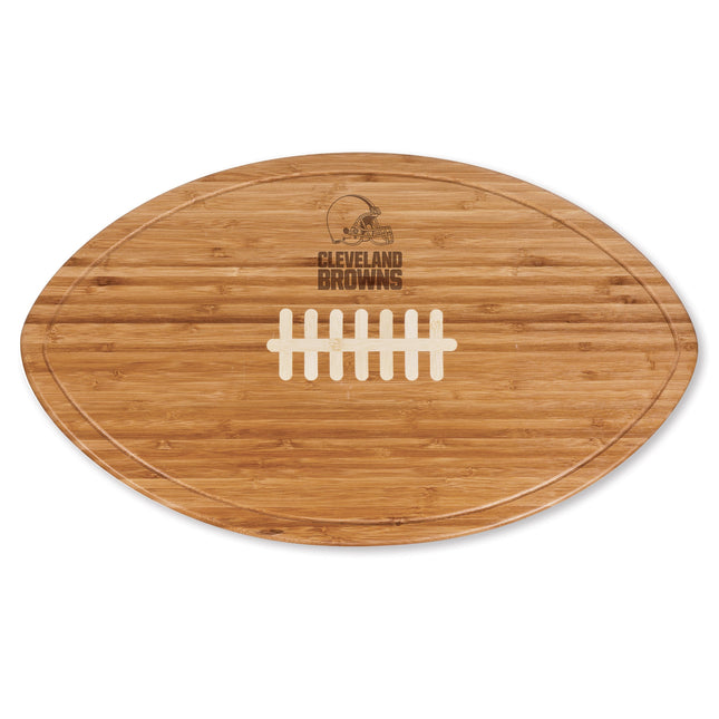 Cleveland Browns - Kickoff Football Cutting Board & Serving Tray