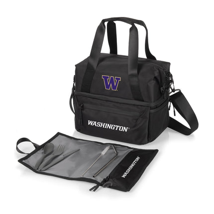 Washington Huskies - Tarana Recycled Lunch Bag Cooler with Utensils