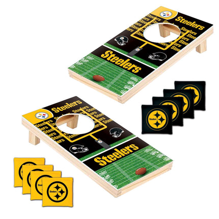 Pittsburgh Steelers - NFL Tabletop Cornhole