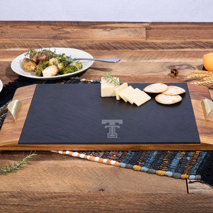 Texas Tech Red Raiders - Covina Acacia and Slate Serving Tray