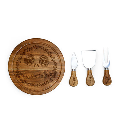 Nightmare Before Christmas Jack - Acacia Brie Cheese Cutting Board & Tools Set