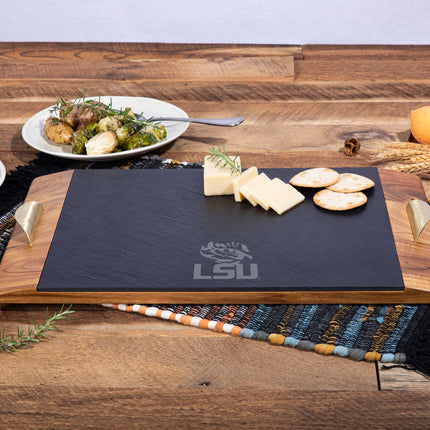 LSU Tigers - Covina Acacia and Slate Serving Tray