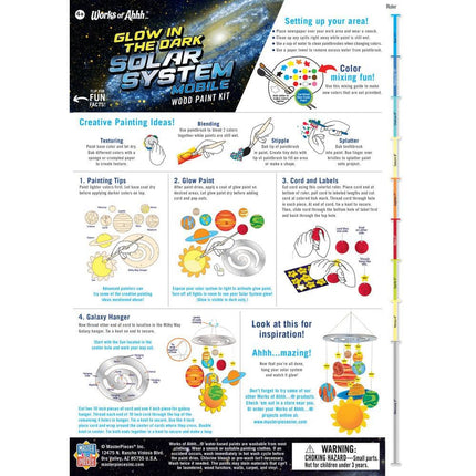 NASA - Solar System Mobile Wood Craft & Paint Kit
