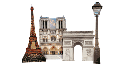 Paris Landmark Party Set 2