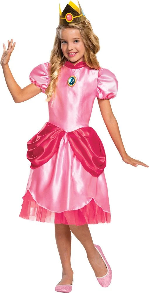 Girl's Princess Peach Classic Costume