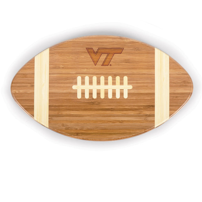 Virginia Tech Hokies Touchdown! Football Cutting Board & Serving Tray
