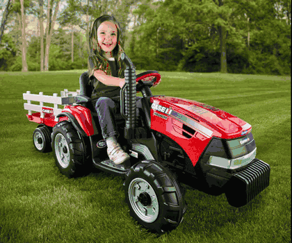Peg Perego Case Magnum Ride On Tractor