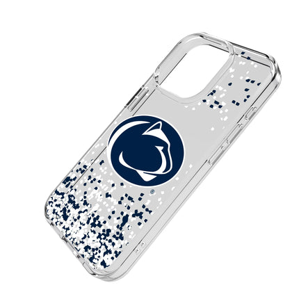 Pennsylvania State University Nittany Lions Confetti Clear Phone Case for Apple iPhone