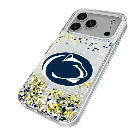 Pennsylvania State University Nittany Lions Confetti Glitter Phone Case for Apple iPhone