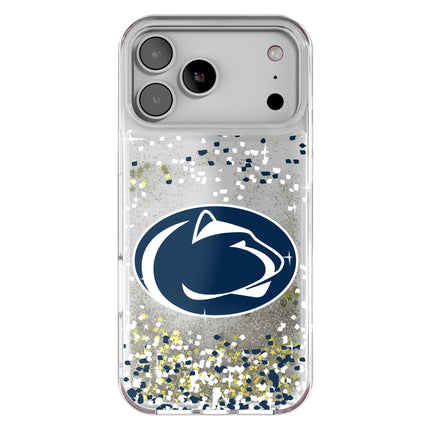 Pennsylvania State University Nittany Lions Confetti Glitter Phone Case for Apple iPhone