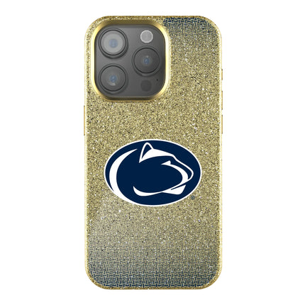 Pennsylvania State University Nittany Lions Linen Bling Phone Case for Apple iPhone