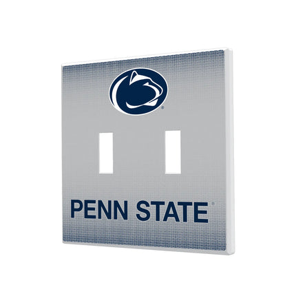 Pennsylvania State University Nittany Lions Linen Hidden-Screw Light Switch Plate