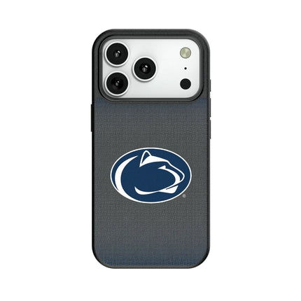 Pennsylvania State University Nittany Lions Linen MagSafe Compatible Phone Case for Apple iPhone