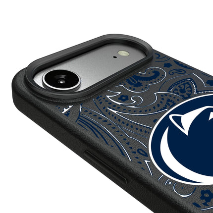 Pennsylvania State University Nittany Lions Paisley MagSafe Compatible Phone Case for Apple iPhone