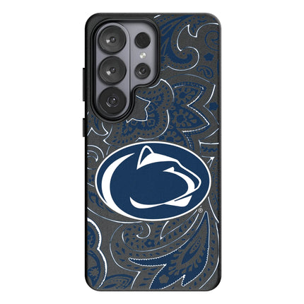 Pennsylvania State University Nittany Lions Paisley MagSafe Compatible Phone Case for Samsung Galaxy