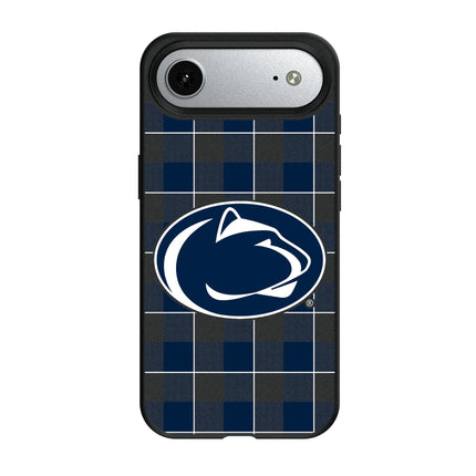 Pennsylvania State University Nittany Lions Plaid MagSafe Compatible Phone Case for Apple iPhone