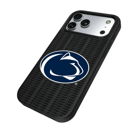 Pennsylvania State University Nittany Lions Text Backdrop MagSafe Compatible Phone Case for Apple iPhone