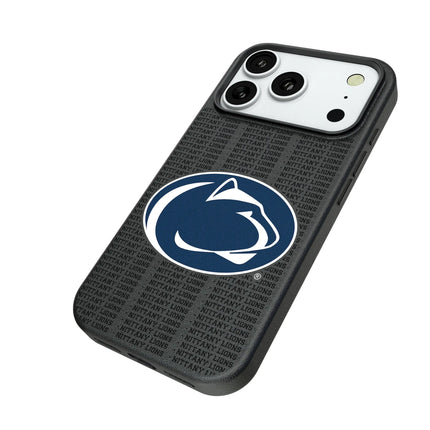 Pennsylvania State University Nittany Lions Text Backdrop MagSafe Compatible Phone Case for Apple iPhone