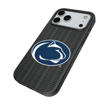 Pennsylvania State University Nittany Lions Text Backdrop MagSafe Compatible Phone Case for Apple iPhone