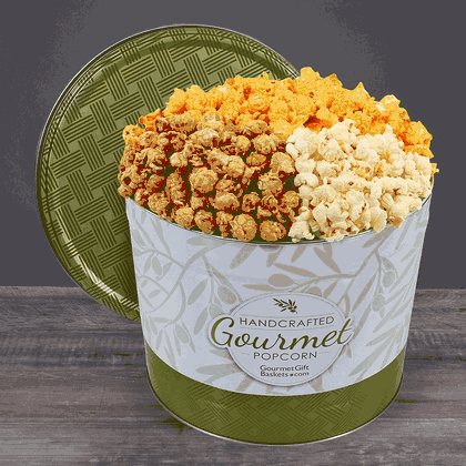 People's Choice Gourmet Popcorn Tin - 2 Gallon
