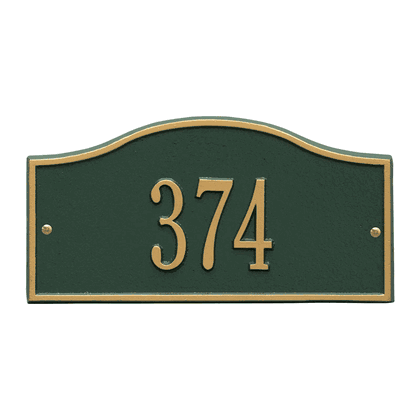 Personalized 1 Line Hills Mini Address Plaque