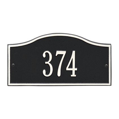 Personalized 1 Line Hills Mini Address Plaque