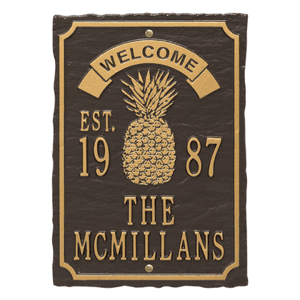 Personalized Antebellum Plaque