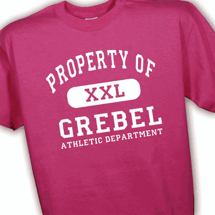 Personalized Athletic T-Shirt