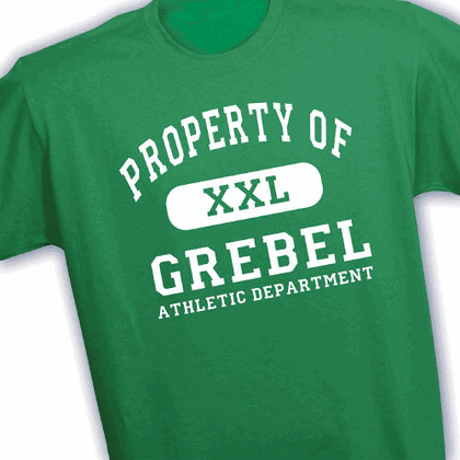 Personalized Athletic T-Shirt